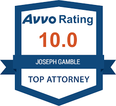 AVVO 10.0 - Joseph Gamble
